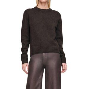 54. DL1961 Crewneck Umber Knit Yak Wool Sweater $359 NWOT Small